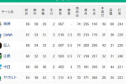 ジワリ8.5差。ヤクルトが中日を追走