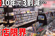 【終国】本屋さん、もう虫の息?