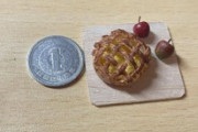 粘土でミニチュアのアップルパイ作ったよ（※画像あり）