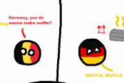 【ドイツ】Do you ワッフル？【ポーランドボール】