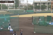 動画　ロッテ松中臨時コーチ、柵越え連発！