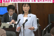 もしかしたらあなたスパイなのかもしれません　〜　「与党議員が内調や警視庁出身者を使って私を3カ月尾行した」 塩村あやか議員　国家情報会議設置法案の立憲提出修正案否決される