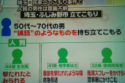 【悲報】埼玉立てこもり事件の結末が悲惨すぎる