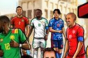 ◆W杯◆ＦＩＦＡ公式W杯出場全チームの顔集合イラスト公開！日本の顔は南野タキ
