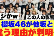 【衝撃】櫻坂46が他坂道グループと決定的に違う理由が判明した模様…