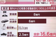 政府が国葬の警備費8億円、総額16.6億円と発表も、元警視庁警備部・江藤氏「見積もりがあまりに少ない。警備費だけで43億円超」と試算