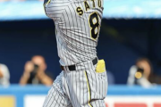 敗戦も佐藤輝明は上昇気配続く５試合連続ヒット　奥川恭伸には「すごく球が強かった」