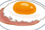 電子レンジで簡単に作れる『ハムエッグ』のコスパがエグいwwwww