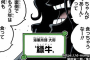 【朗報】ゾロの父・霜月牛丸、生存確定。緑牛の正体で確定か