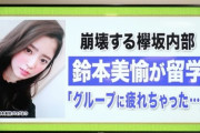 【悲報】文春スズキ記者 「欅坂46で卒業渋滞が発生してるw スタッフもお手上げ状態で、平手坂46が原因。」w w w w w w w w w w w w w