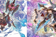 【グラブル】2月超越対象「カトル」「サラーサ」の解放イラストが公開！武器を高く掲げるサラーサとアクロバティックなカトル