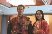 金沢百万石まつり 主役の2人が出発前に語る 前田利家公役・大東駿介さん お松の方役・菅井友香さん