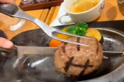 【画像】さわやかのハンバーグ、めちゃくちゃ美味そうｗｗｗｗｗｗｗｗ