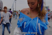 まんさん、とんでもないタトゥーを入れて外国人にドン引きされてしまう