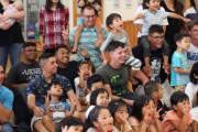 報道しない自由！？ 長年続く住民との交流、米海兵隊員は、#辺野古 のある名護市にあるほとんどの保育園を毎月１回訪問しています。バロウィン