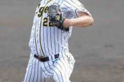 阪神・藤川が２軍戦で１回１安打無失点　最速１４８キロ計測