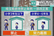 ”子ども放置禁止”条例案 取り下げる方針 自民党県議団 埼玉