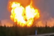 今度はロシア最大の天然ガス田が炎上…埋蔵量は最大10兆立方メートル！