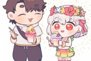 【FGO】一緒にかき氷食べる水着カーマちゃん＆ぐだ男！！　夏と言えばかき氷ですね！！