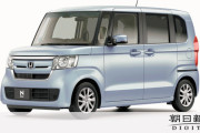 【車】ホンダ「N-BOX」 が24カ月連続首位　2位 ダイハツ「タント」73％増で迫る　1位-5位までを軽が独占 8月新車ランキング