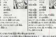 【ワンピース】尾田栄一郎先生「ゾロとサンジはルフィにとって大切な二人です」