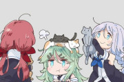 【艦これ】猫を装備する山風　他なごみネタ