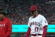 大谷翔平、6回途中4失点で降板　指先気にしながらも160キロ　吠えながら気迫の投球