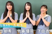 #日向坂46 五期生 #片山紗希 さん #佐藤優羽 さん #下田衣珠季 さんが「#ひなこい」に登場！