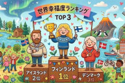 【世界幸福度ランキング】9年連続でフィンランド1位 日本61位で去年の順位下回る SNSの過剰利用が若者の幸福度低下に影響か