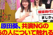 【櫻坂46】原田葵、TVで共演NGのあの人について触れる【#そこ曲がったら櫻坂 #何歳の頃に戻りたいのか #三期生 #ミーグリ #オタの反応集 】
