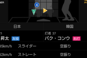 やっぱ今永1発食らったな
