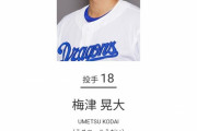 【悲報】「自分は中日ドラゴンズの選手で、〇〇〇〇、１８番です」と名乗り学校内に侵入する男性発生