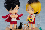 「ハイキュー」研磨&黒尾のセカンドユニフォーム姿のねんどろいど登場に「どっちも買う」
