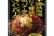 【画像】ザ☆ハンバーグを買ってきたから食べてみる