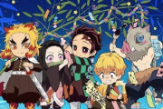 世間｢炭治郎すき！善逸すき！義勇すき！｣J民｢兄上！無惨！半天狗！氷柱！｣