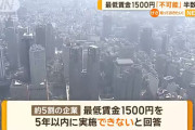 日本企業の50%「賃上げは今のままでは無理！政府は賃上げするための補助金を出して欲しい」