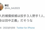 【日本ハム】ソフトバンク田中正義獲得へ　近藤健介の人的補償、16年１位入札　新庄監督も期待