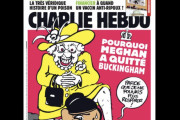 「メーガン妃を踏みつける英女王」シャルリー・エブド風刺画にイギリス人激怒(海外の反応)
