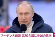 【悲報】プーチン大統領「G20会議参加するわw」