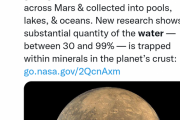 NASA「火星に水あったけど、どうするw」