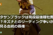 キタサンブラックは現役最強種牡馬か？キズナとのリーディング争いから見る血統の覇権