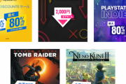 【PSストア】最大80％OFF『PlayStation Indies』セール開催！「二ノ国2」82％オフ、「SHADOW OF THE TOMB RAIDER」75％オフのセールも開始