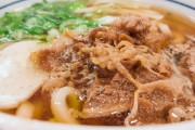 肉うどんって生意気だよな