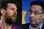 【バルセロナ】メッシ残留もバルトメウ会長を痛烈批判「長い間プロジェクトも何もなく小手先のことをやっていて…」