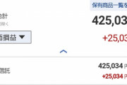 【朗報】ワイ無能、積立NISAで脳死で2万5000円も儲ける