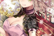 【FGO】 チャイナドレス姿の沖田さんイラスト！！　ピンクと黒のチャイナドレスいいですね！