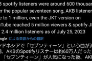 【衝撃】　乃木坂46さん、AKB48に再逆転されていたｗｗｗｗｗｗｗｗｗｗｗｗ