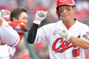 カープ西川、復帰戦で猛打賞！「野球が久々にできて楽しかった」コンディション不良から47日ぶり1軍