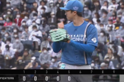 【速報】日ハム上沢も5回まで74球7奪三振無失点と好投