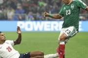 英代表DFクアンサーは2試合出場停止　準決勝もアウト　BBC「バログンも同じ処分を」